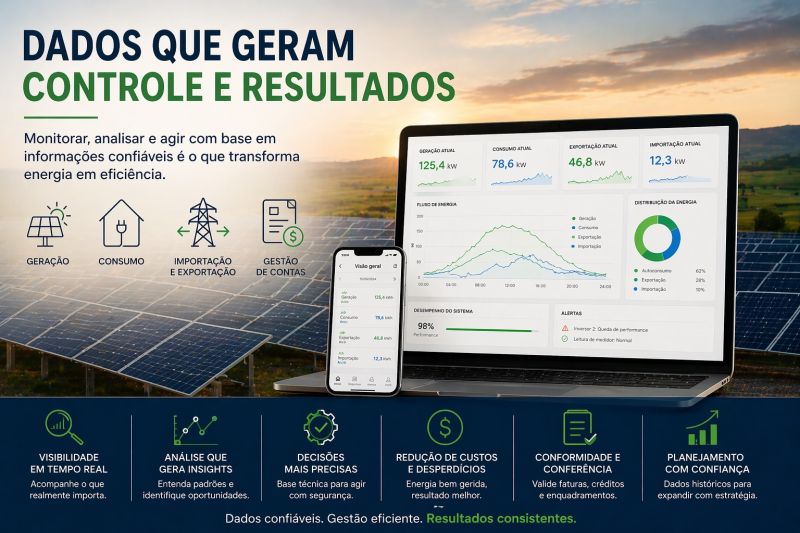 Dados que geral controle e resultados